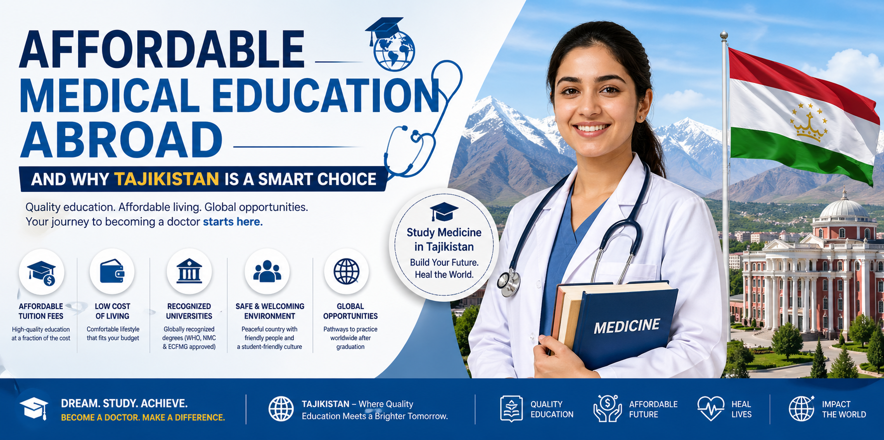 Affordable Medical Education Abroad and Why Tajikistan Is a Smart Choice