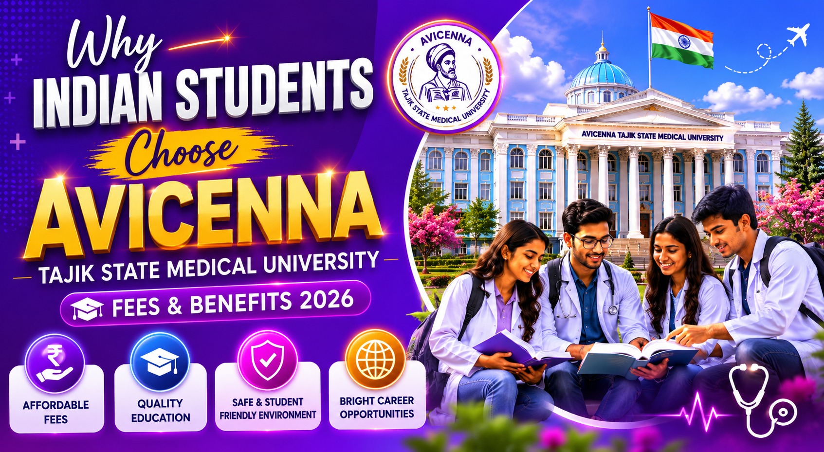 MBBS Abroad in 2026: Why Indian Students Are Choosing ATSMU in Tajikistan