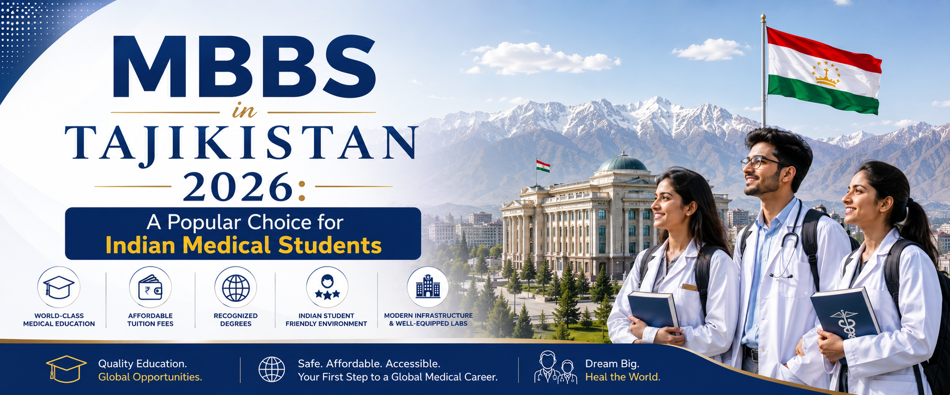 MBBS in Tajikistan 2026: A Popular Choice for Indian Medical Students
