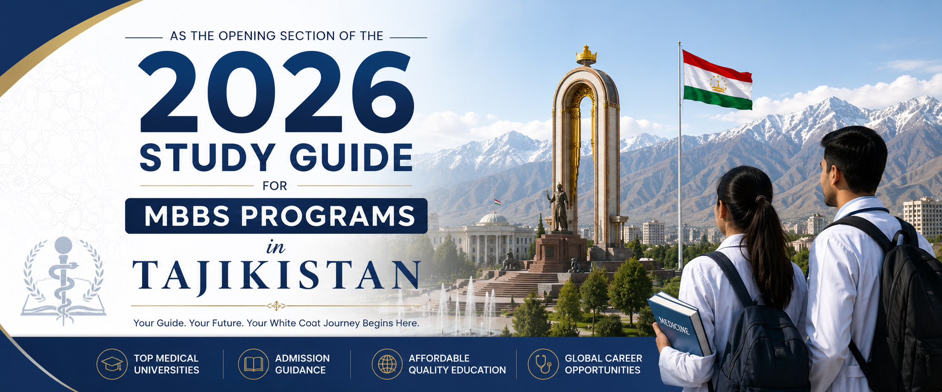 How Much Does It Cost to Pursue MBBS in Tajikistan? Fee Structure Breakdown for Indian Students in 2026