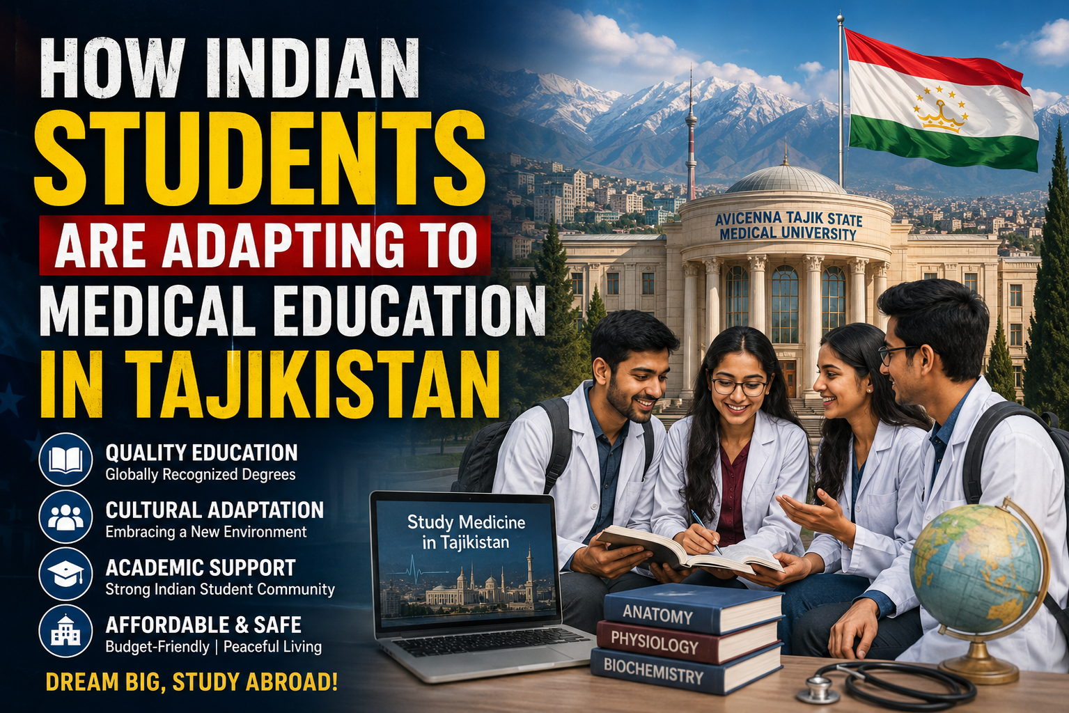 How Indian Students Are Adapting to Medical Education in Tajikistan