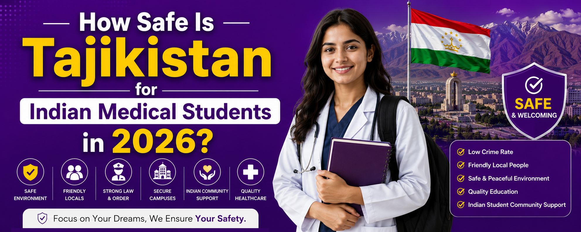 MBBS in Tajikistan with out Donation: Inexpensive clinical training defined