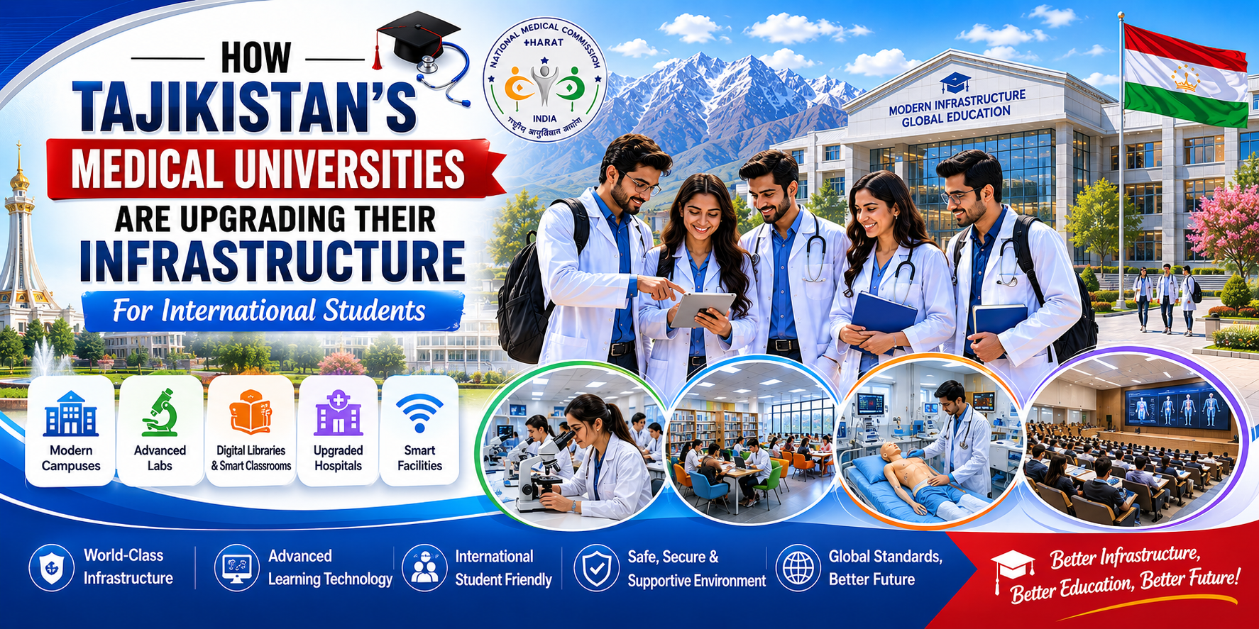 Tajikistan Welcomes International Students to its Medical Universities