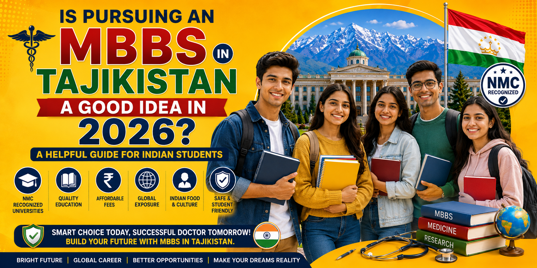 Is Pursuing an MBBS in Tajikistan a Good Idea in 2026? A Helpful Guide for Indian Students