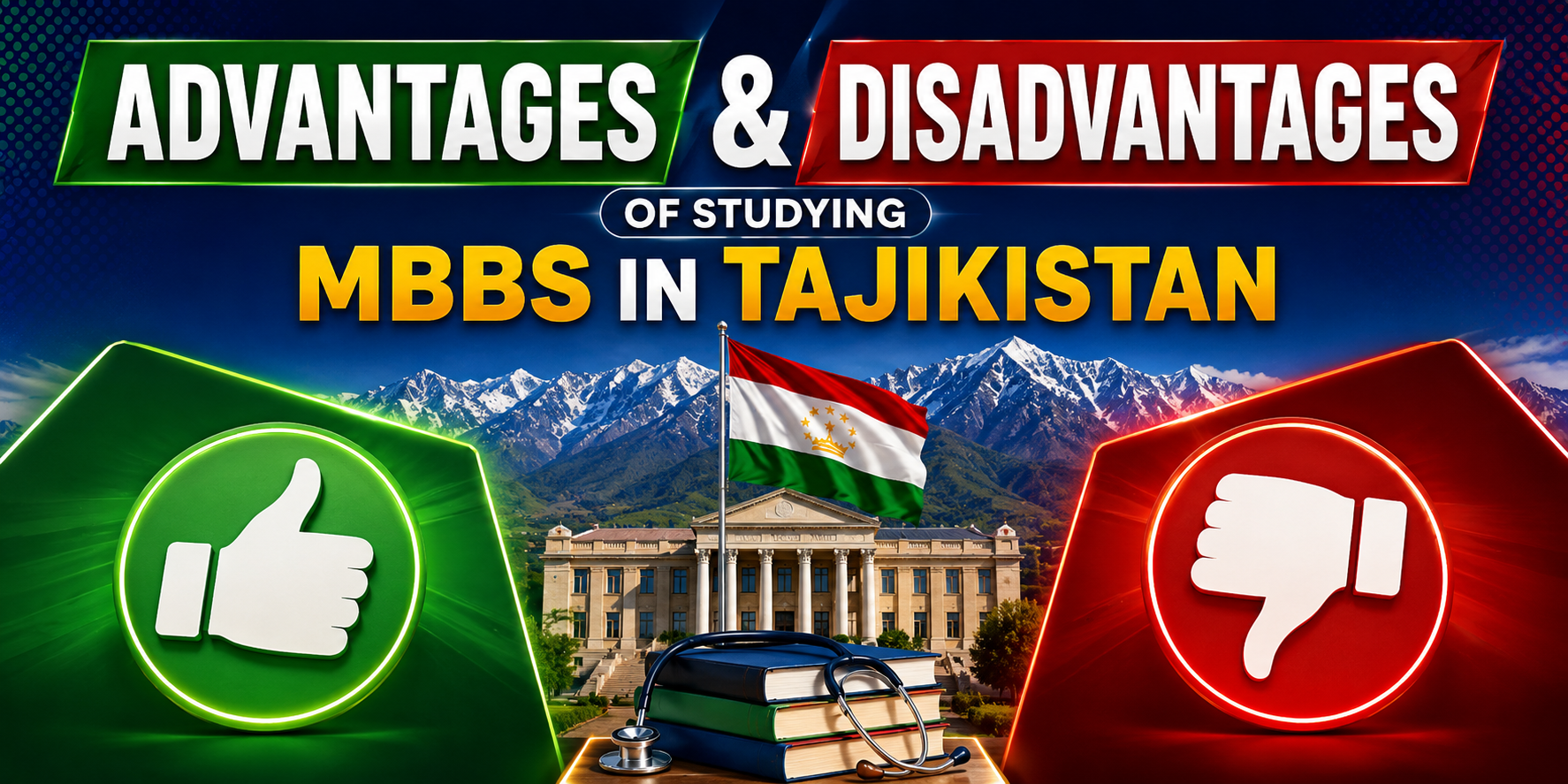 Advantages and Disadvantages of Studying MBBS in Tajikistan