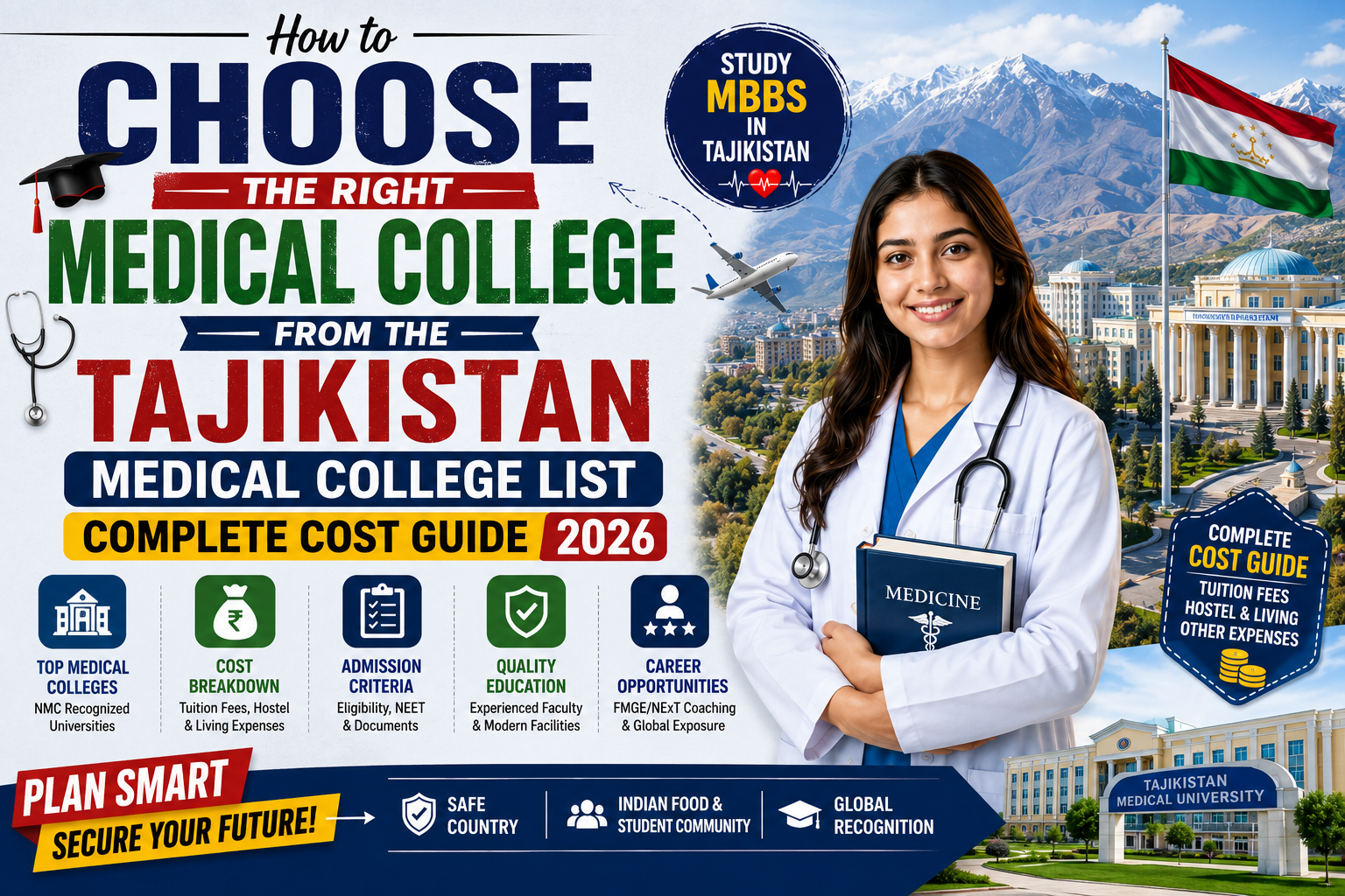 How to Choose the Right Medical College from the Tajikistan Medical College List