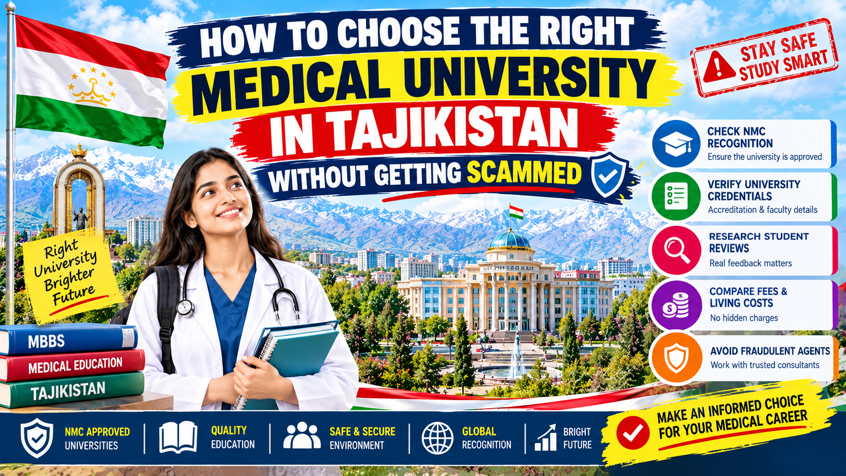 How to Choose the Right Medical University in Tajikistan Without Getting Scammed