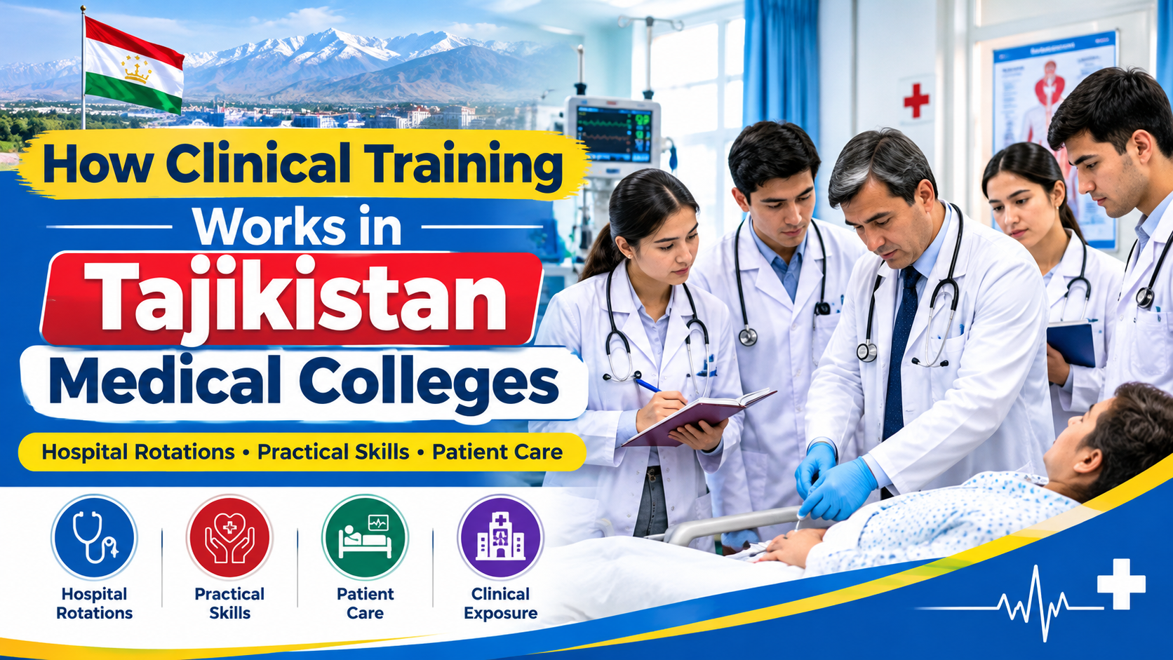 How Clinical Training Works in Tajikistan Medical Colleges